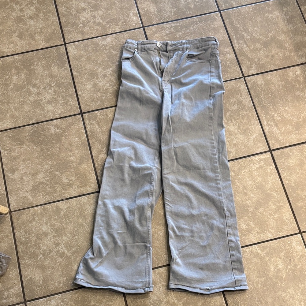 H&M Light gray Flare Jeans